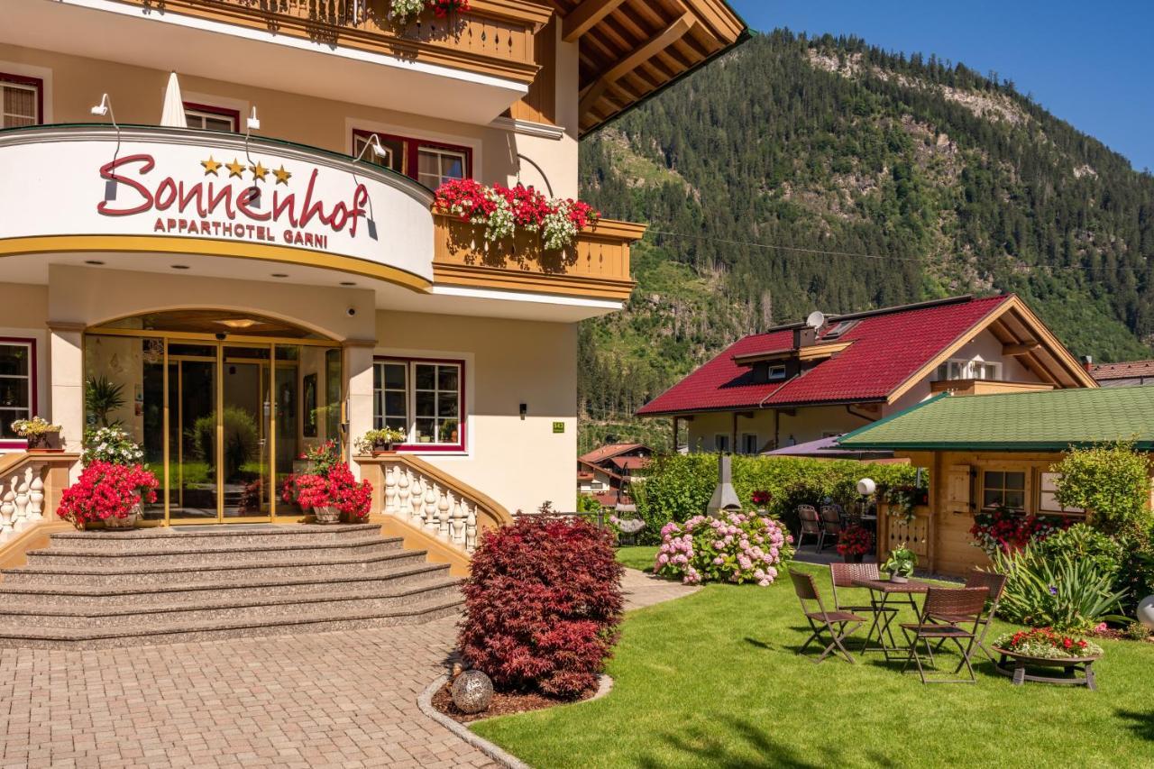 Apparthotel Sonnenhof Mayrhofen Dış mekan fotoğraf
